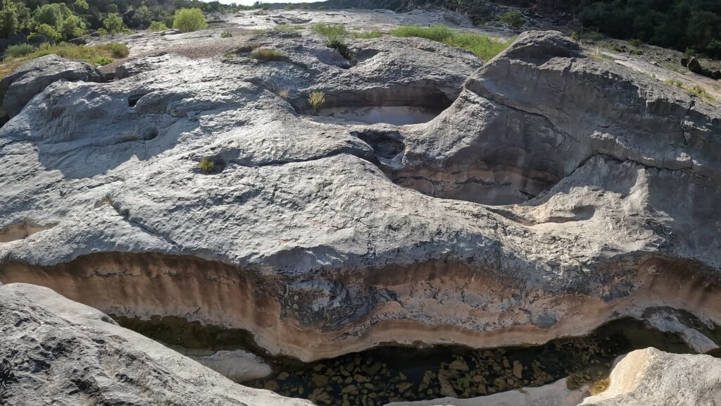 Pedernales Falls State Park - Cracks in Ridge