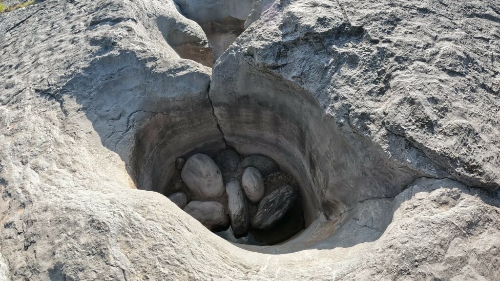 Pedernales Falls State Park - On Ridge - Wash-out Hole