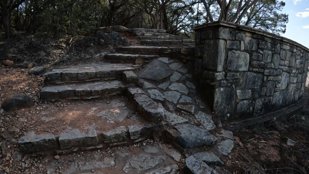 Pedernales Falls State Park - Overlook Stone Stairway