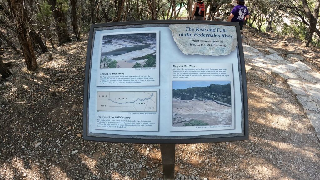 Pedernales Falls State Park - Overlook Description