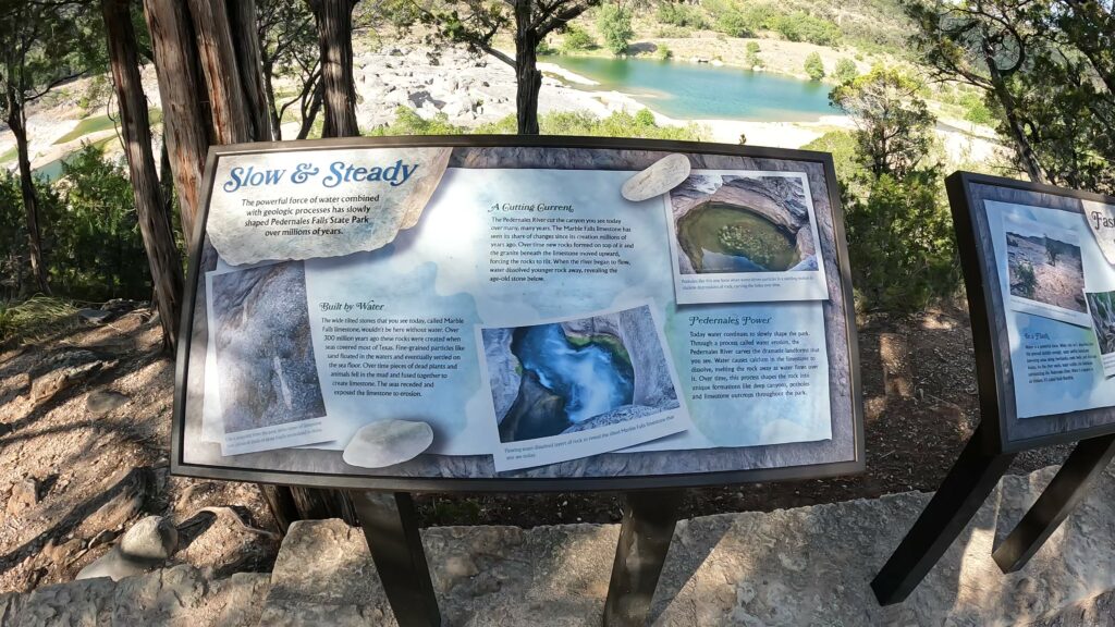 Pedernales Falls State Park - Overlook Description