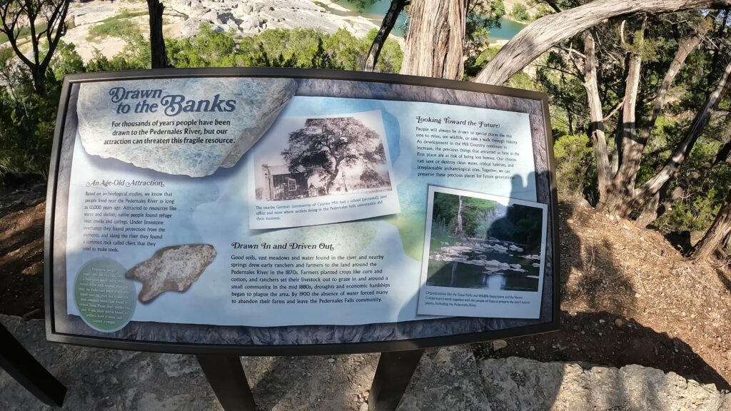 Pedernales Falls State Park - Overlook Description