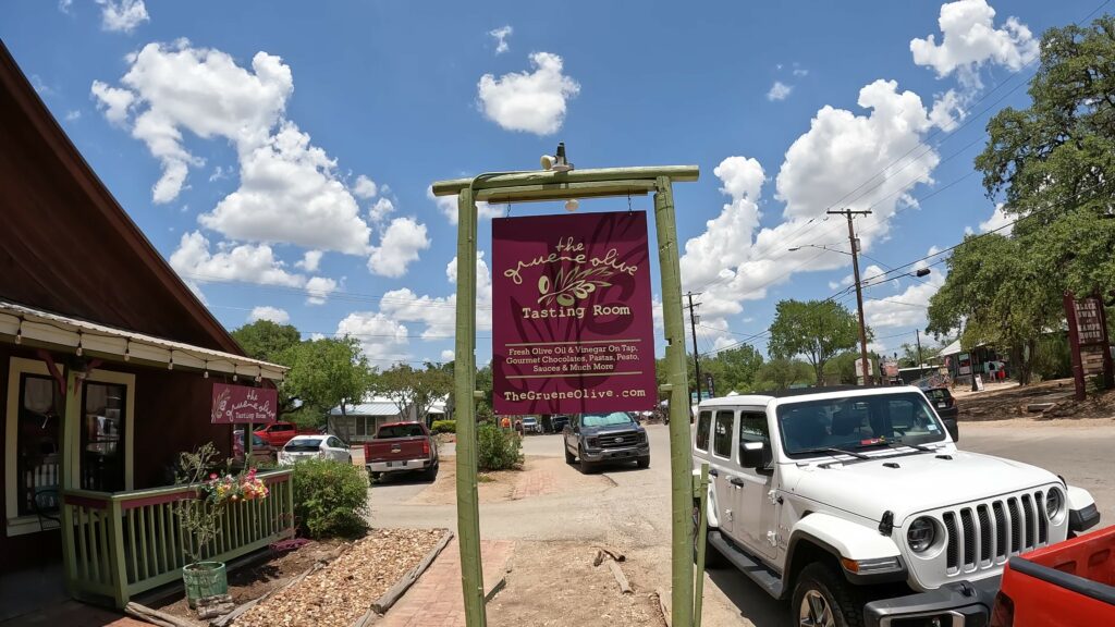 The Gruene Olive Tasting Room