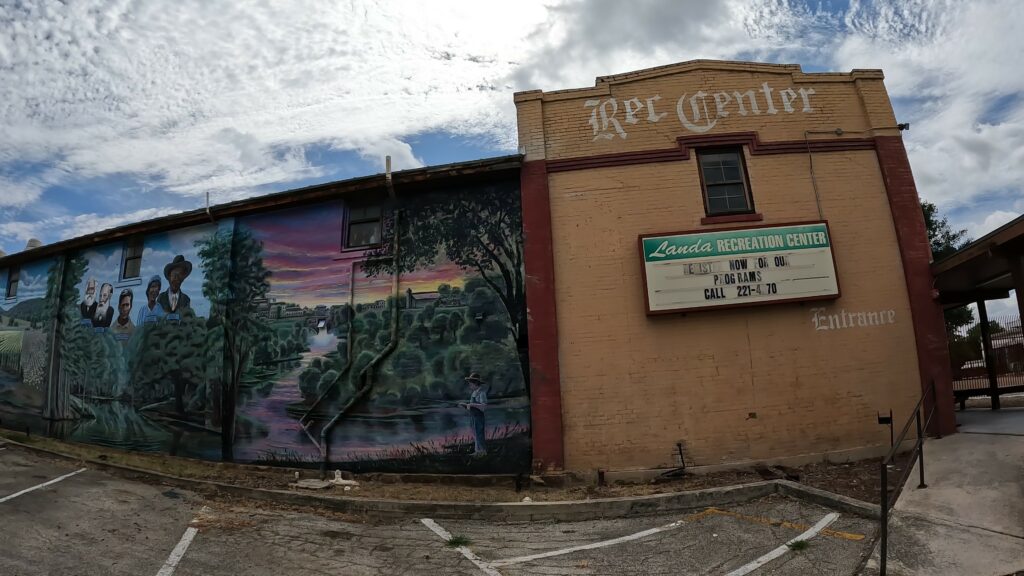 Murals at the Landa Park Recreation Center