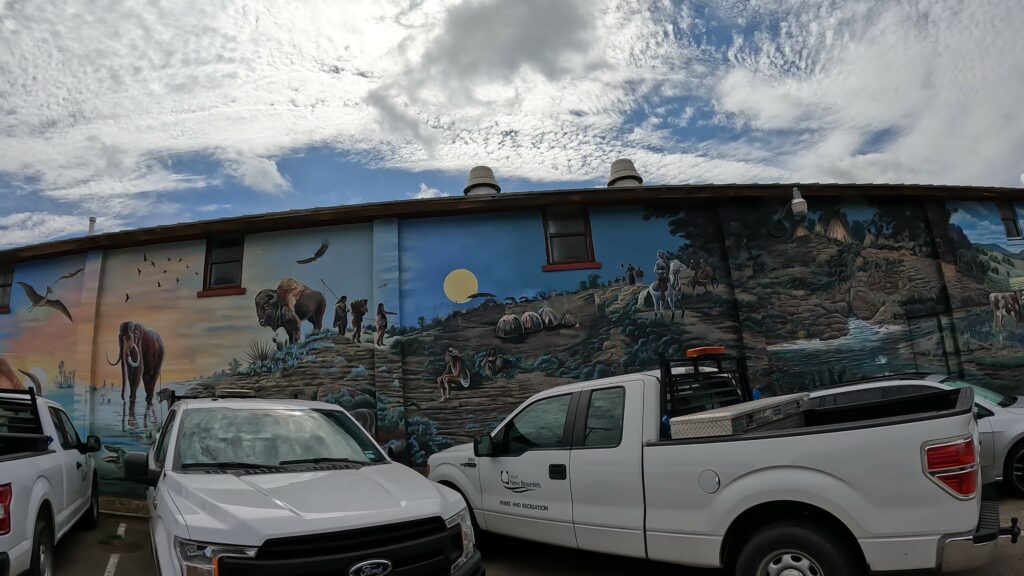 Murals at the Landa Park Recreation Center