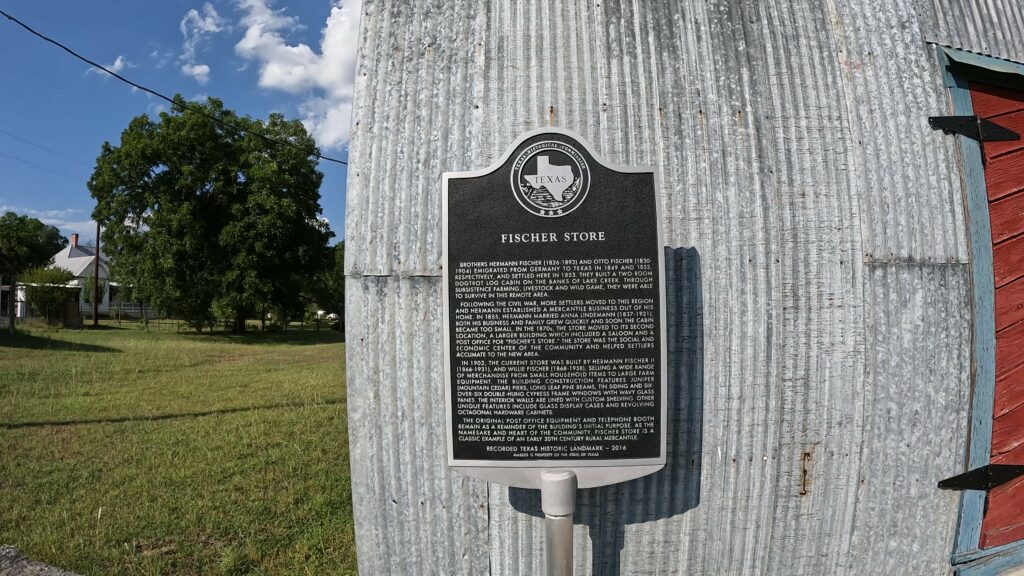 Fischer General Store - Historical Marker