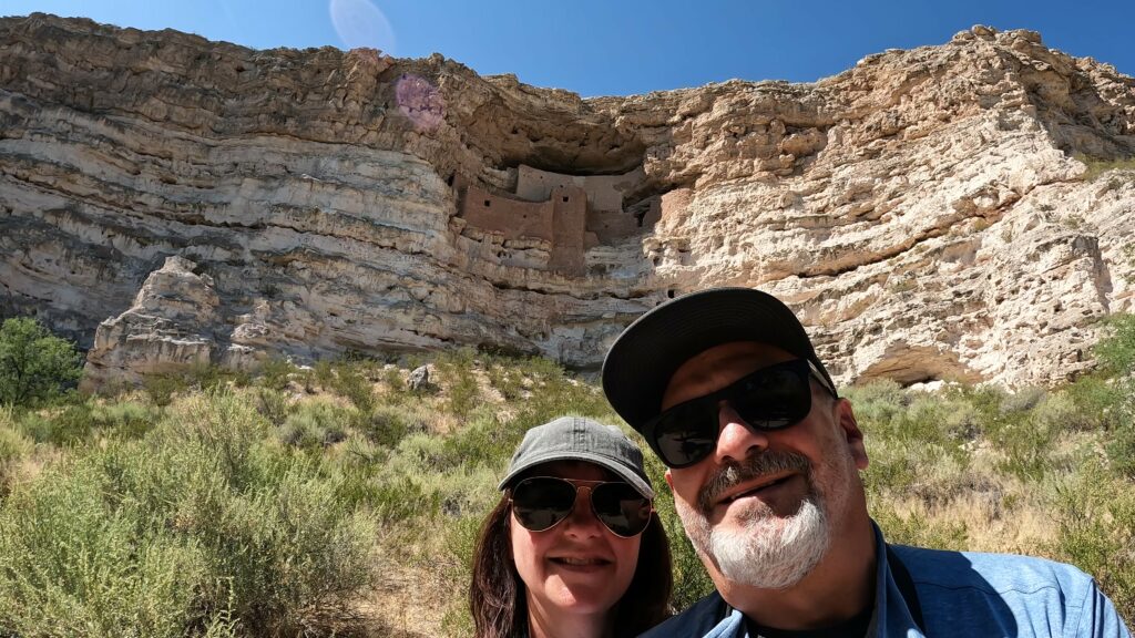 Selfie at Montezuma Castle