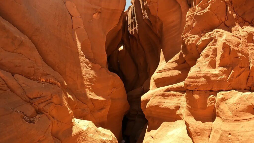 Exiting the Slot Canyon