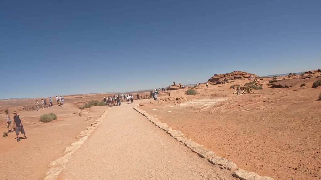 People All Over the Observation Area