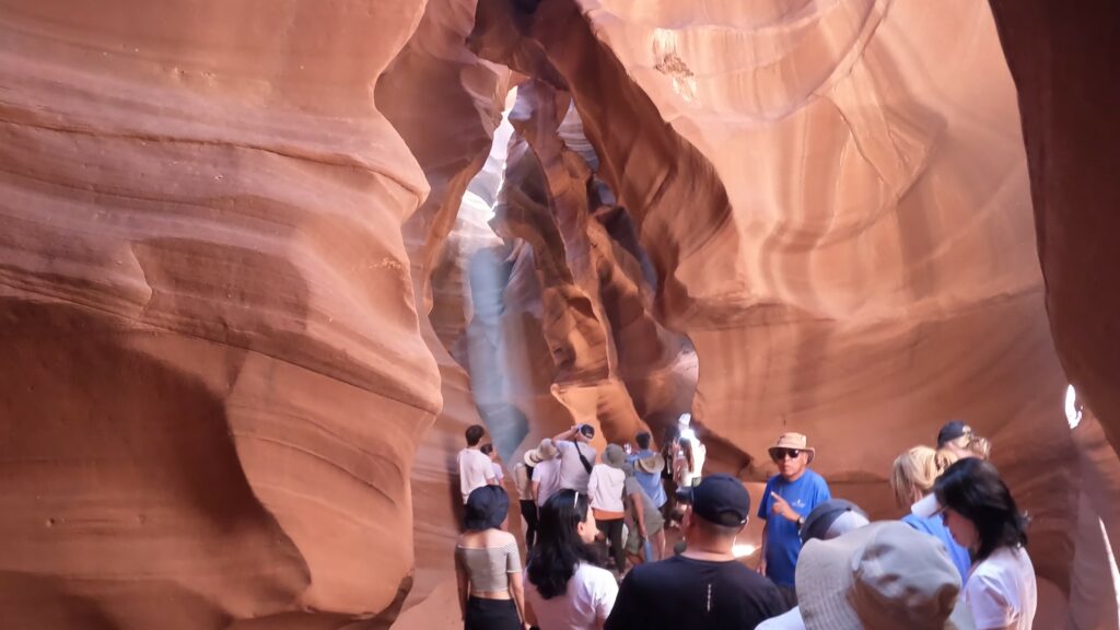 Inside the Slot Canyon