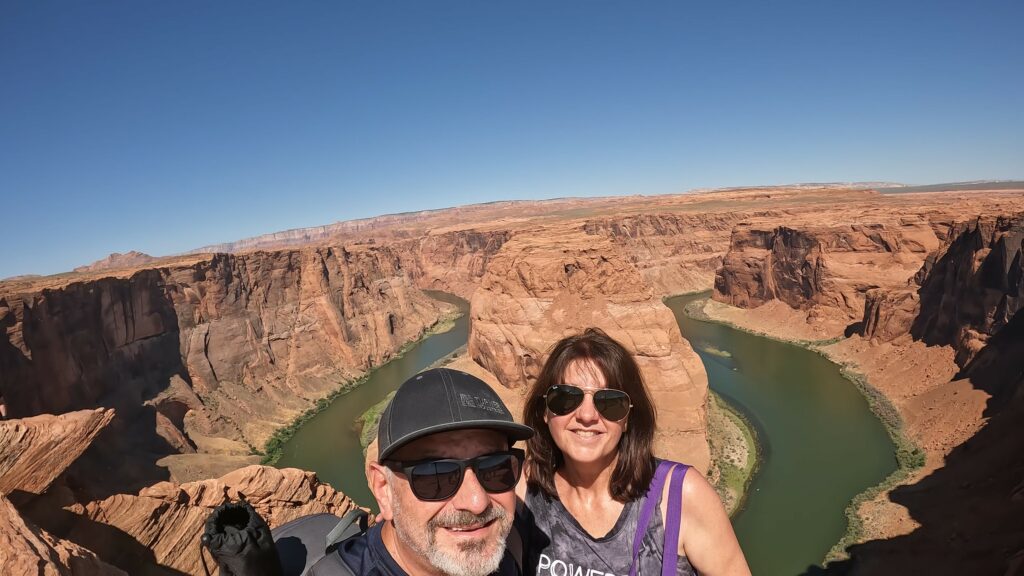 Selfie at Horseshoe Bend