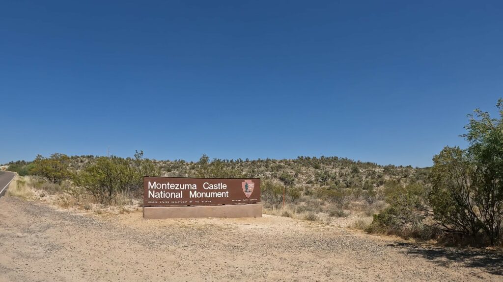 Montezuma Castle National Monument Sign