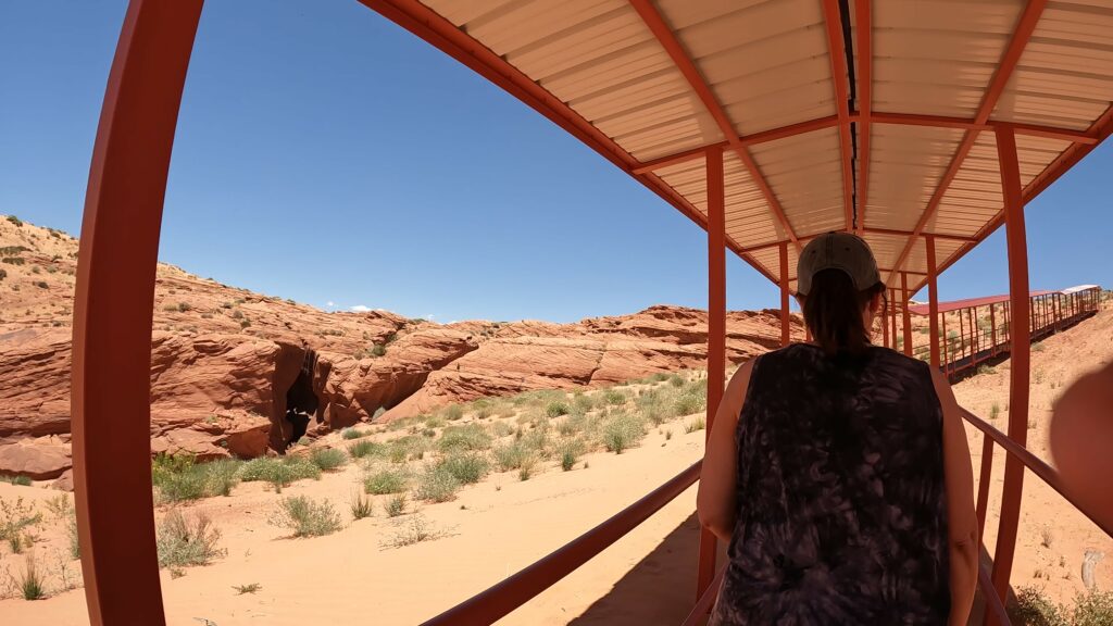 Exiting the Slot Canyon