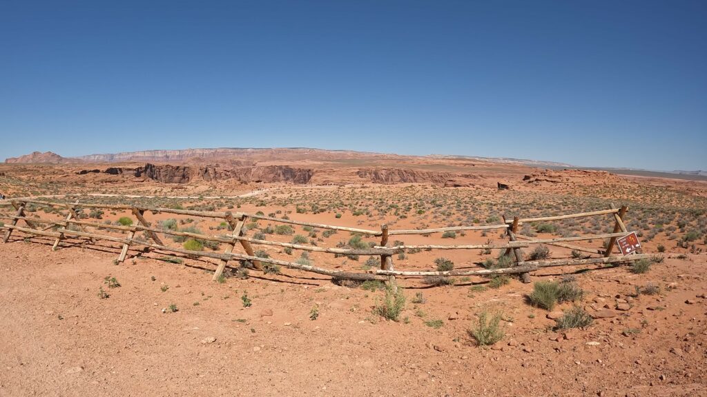 Walking Down - Barriers to Prevent People from Cutting Through Desert