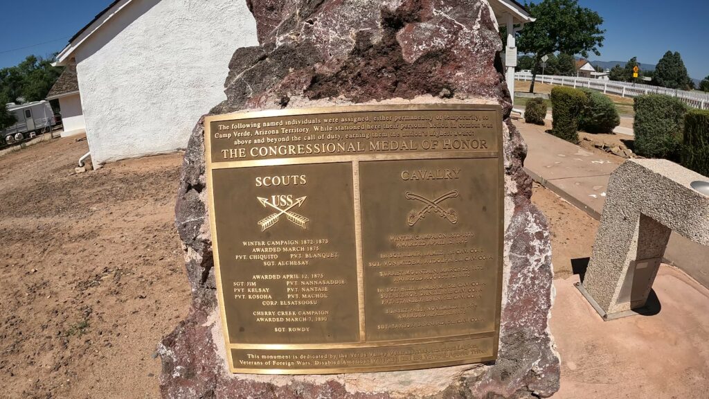 Medal of Honor Recipients from Fort Verde