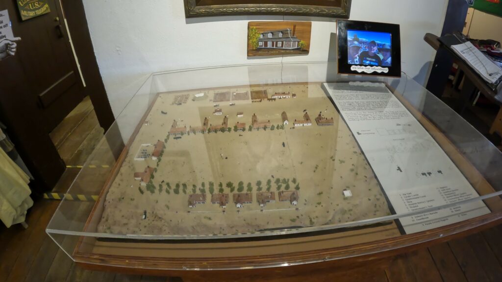 Model View of Fort Verde