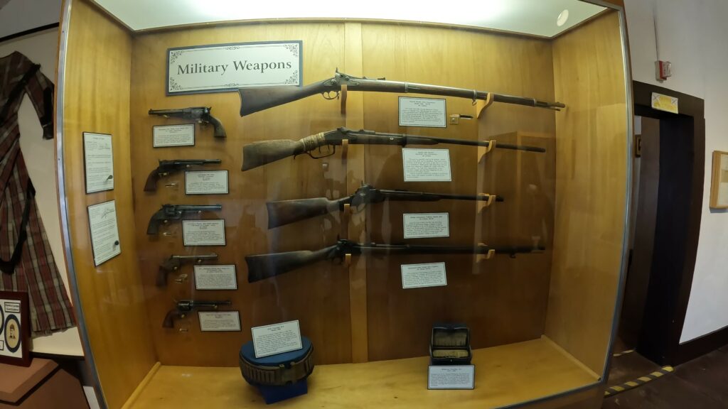 Military Weapons used at Fort Verde