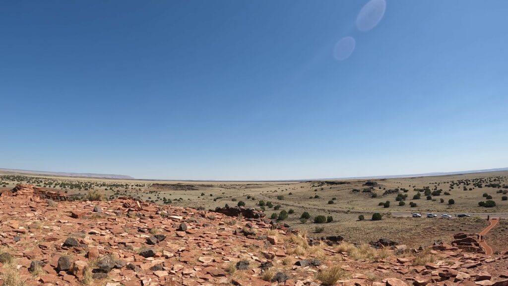 Beautiful View from Citadel Pueblo