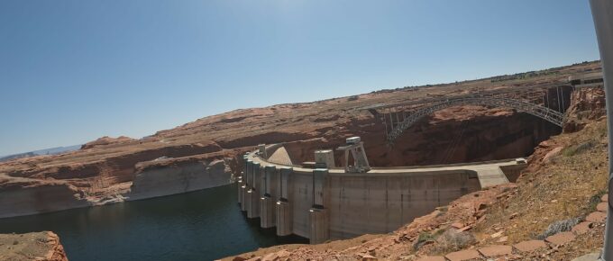 Glen Canyon Dam and Bridge