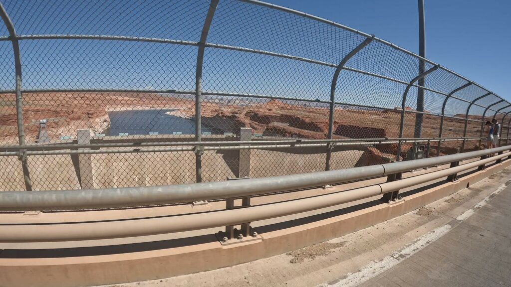 Glen Canyon Dam from the Bridge