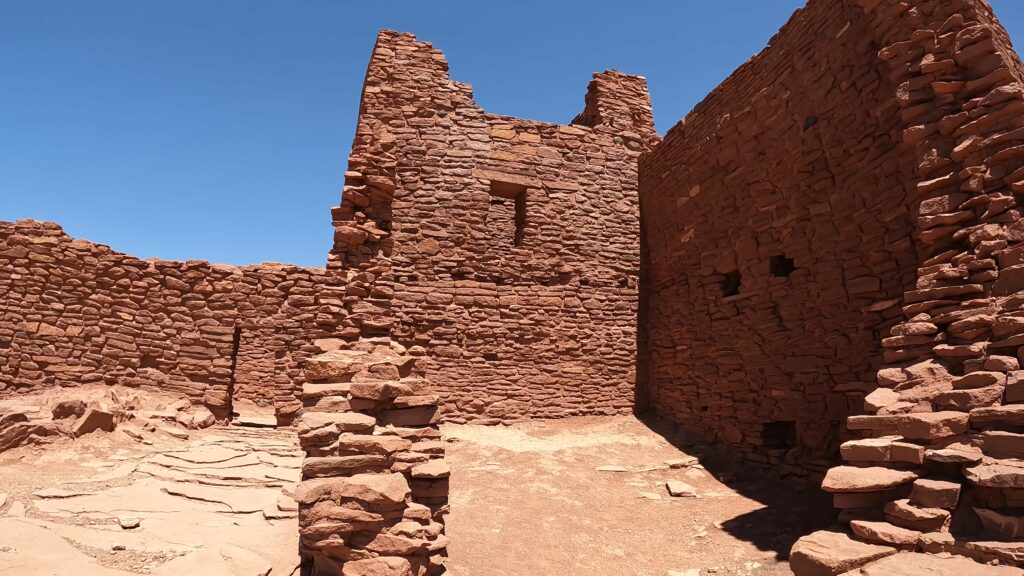 Ruins of the Wukoki Pueblo