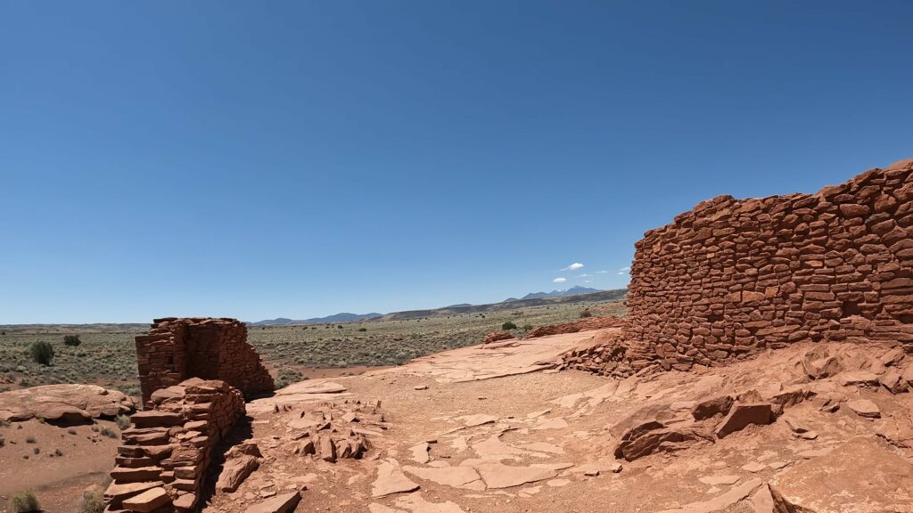 Ruins of the Wukoki Pueblo