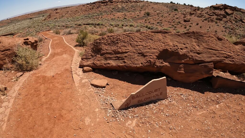 Sign for the Ballcourt