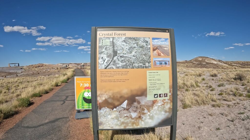 Crystal Forest Sign