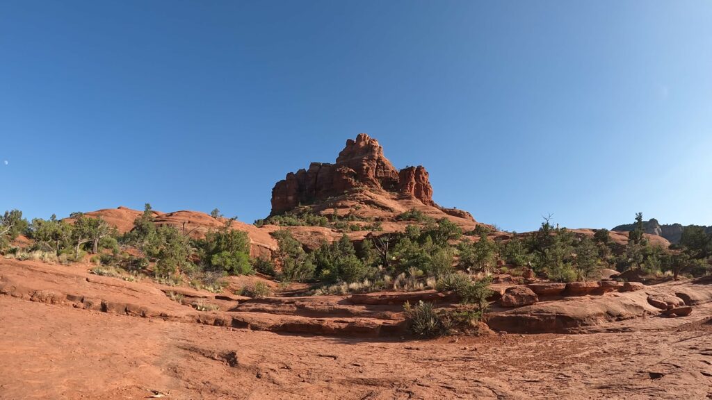 Climbing Bell Rock