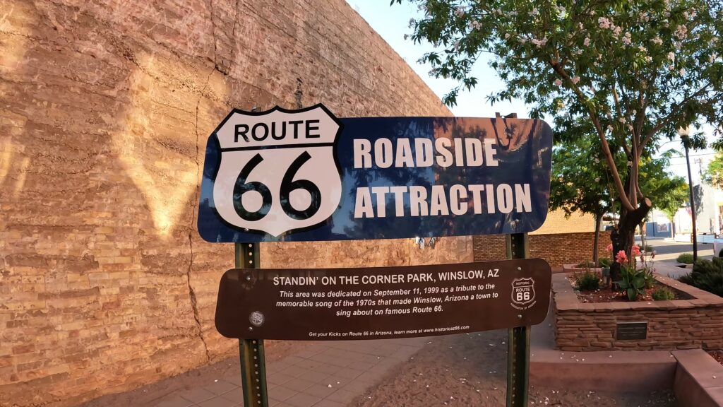 Route 66 Roadside Attraction Sign