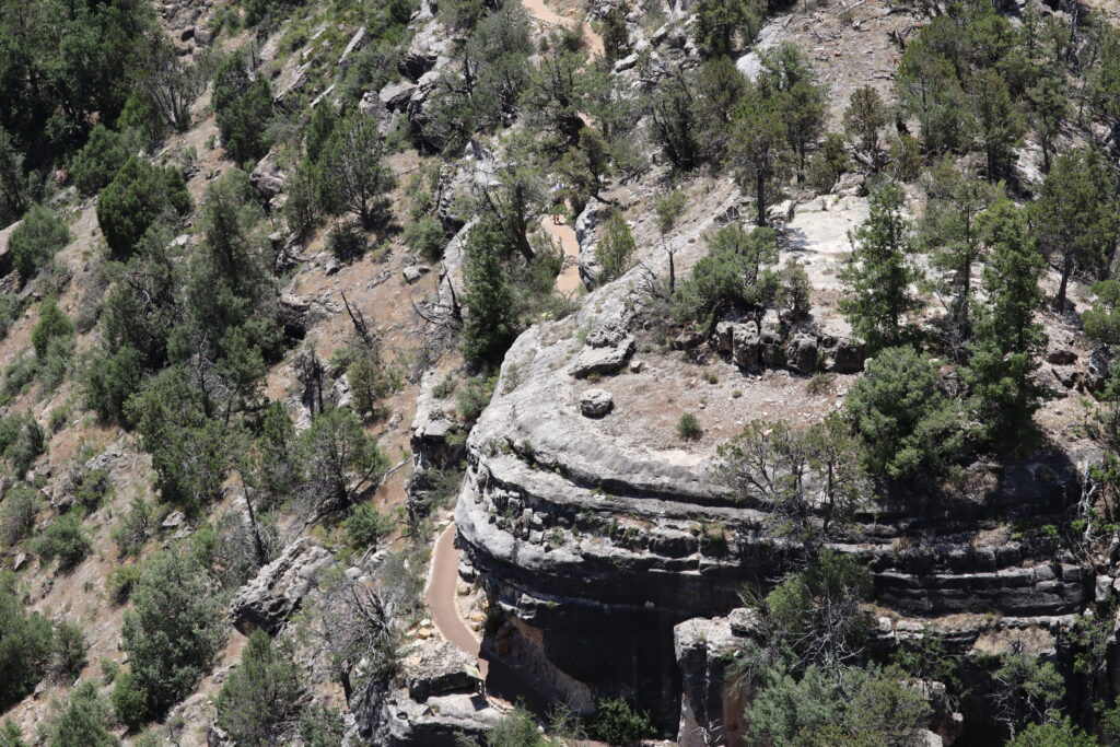 Zoomed in on the Island Portion of the Island Trail