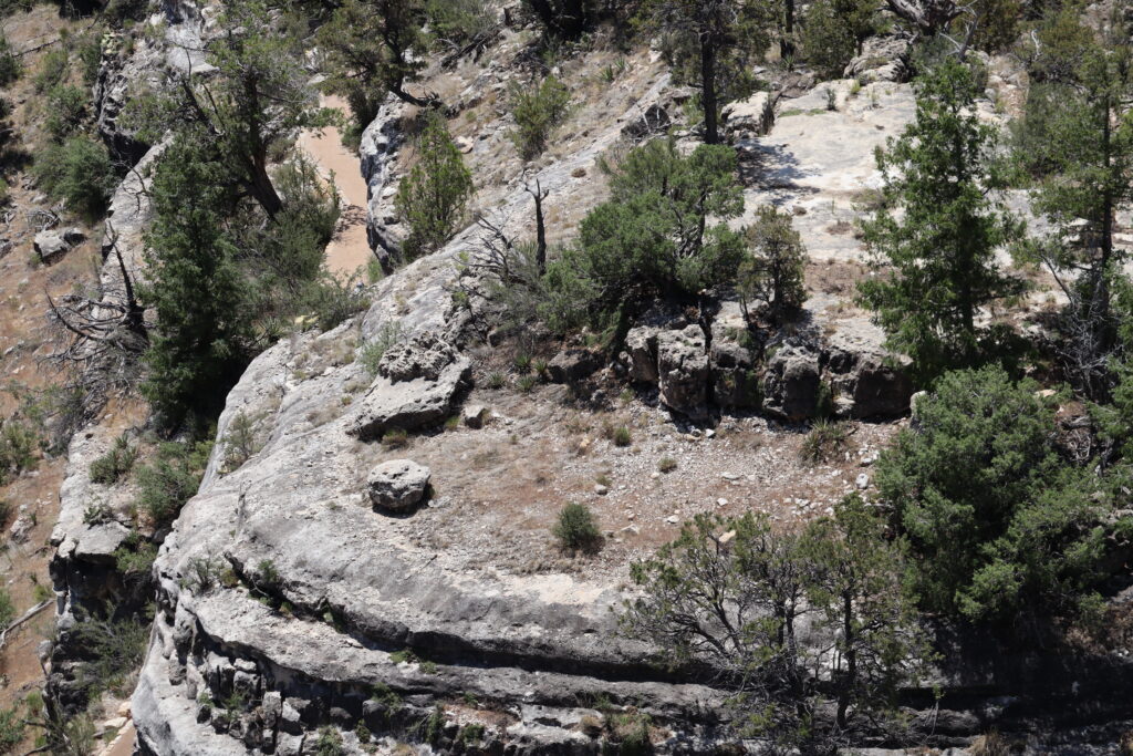 Zoomed in on the Island Portion of the Island Trail