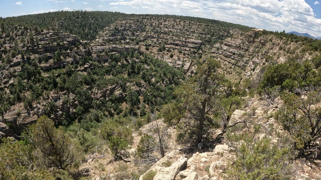 View from Rim Trail Observation Deck