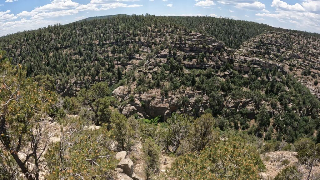 View from Rim Trail Observation Deck