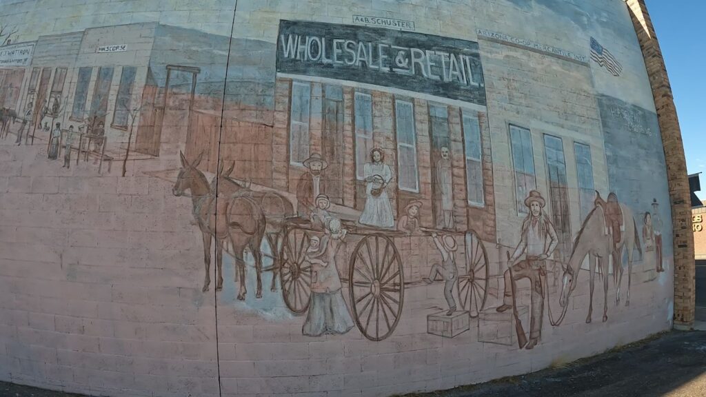 Historical Mural in Holbrook