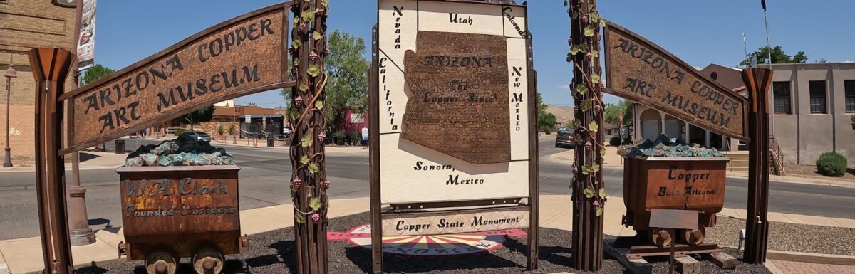 Arizona Copper Art Museum - Sign