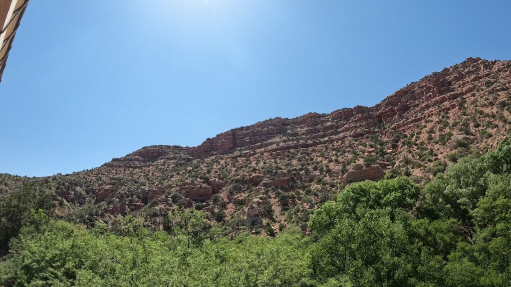 Mountain over the Verde Canyon