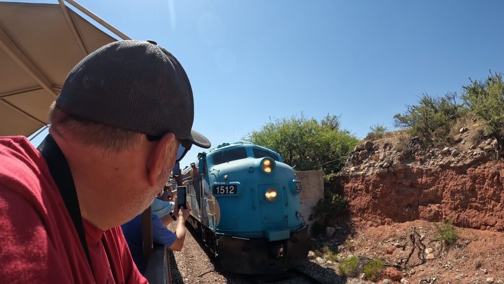 Train Turnaround at Perkinsville