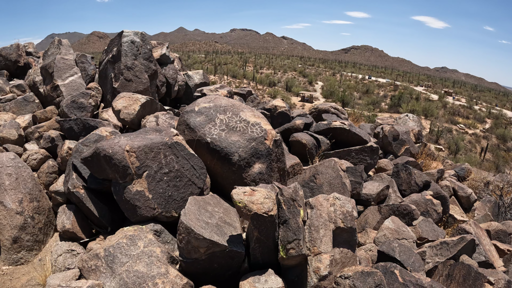 Petroglyphs on Signal Hill