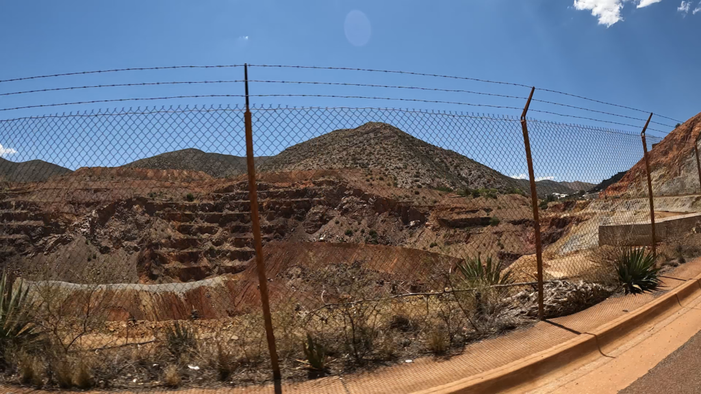 Queen Copper Mine's Lavender Open Pit Mine