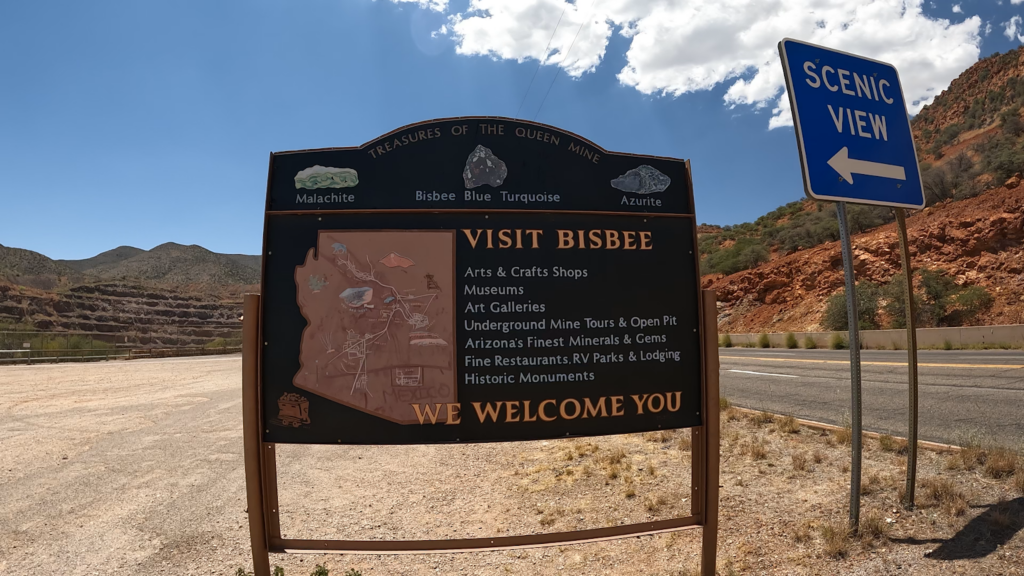 Visit Bisbee Sign