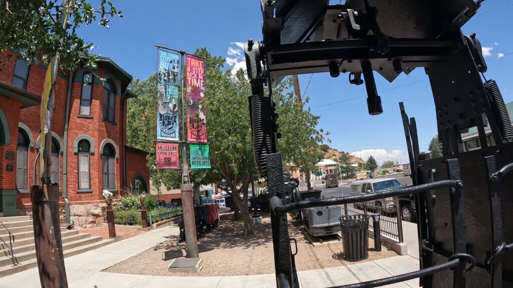 Front Entrance to the Bisbee Mining Museum