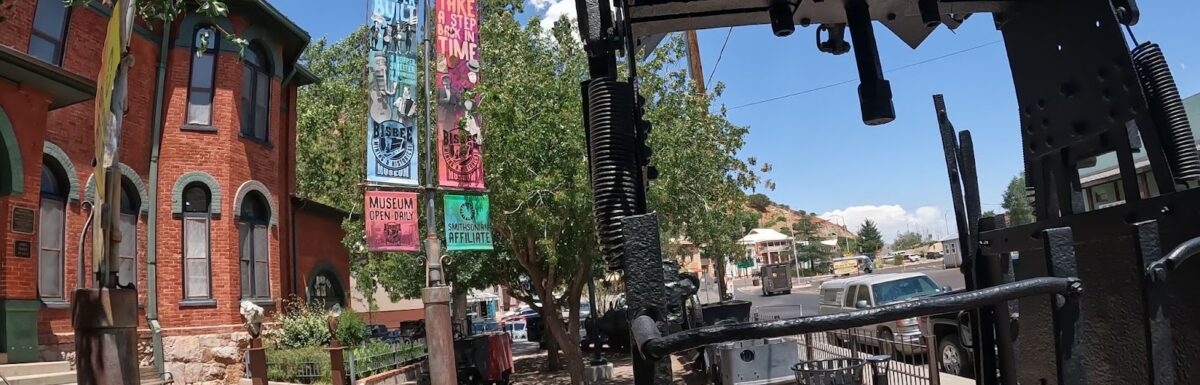 Front Entrance to the Bisbee Mining Museum