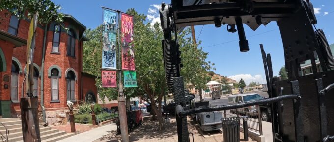 Front Entrance to the Bisbee Mining Museum