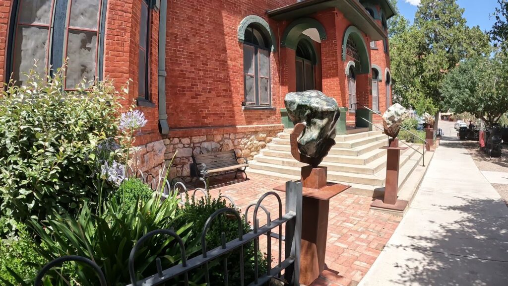 Front Entrance to the Bisbee Mining Museum