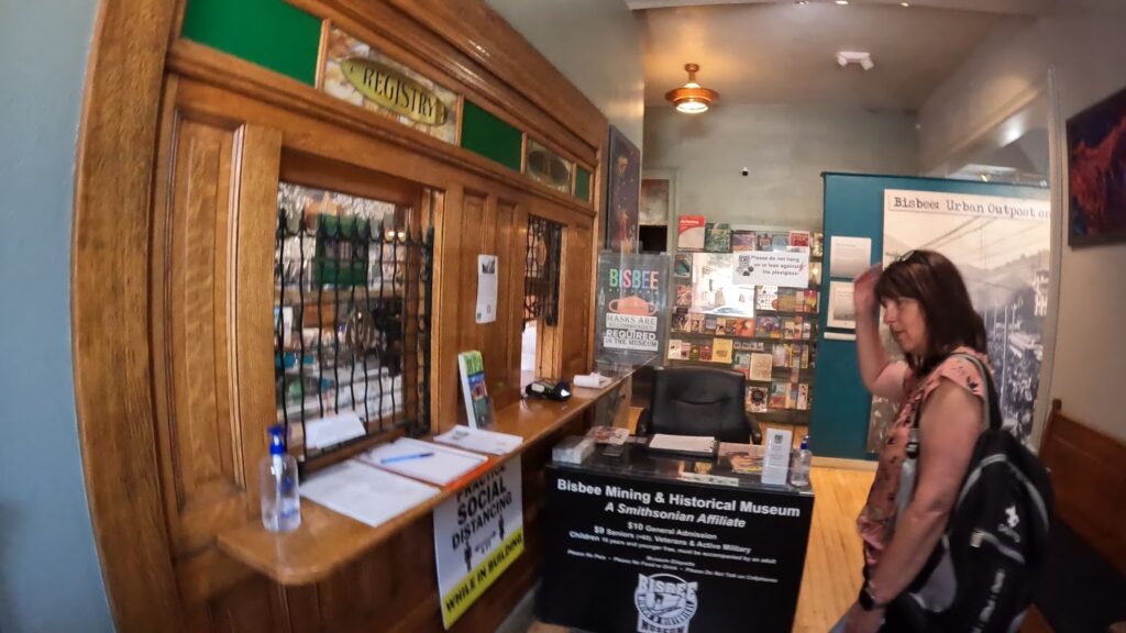 Bisbee Mining Museum Entrance