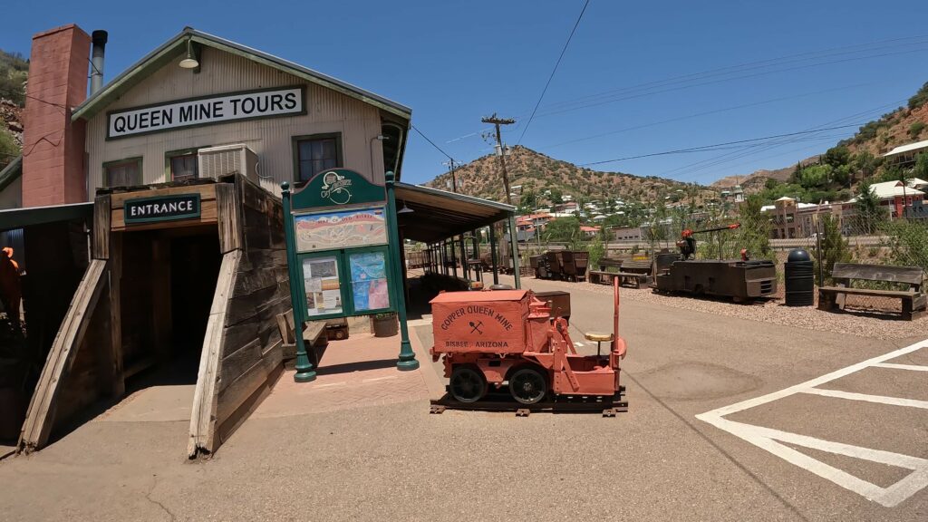 Entrance to Queen Mine Tour