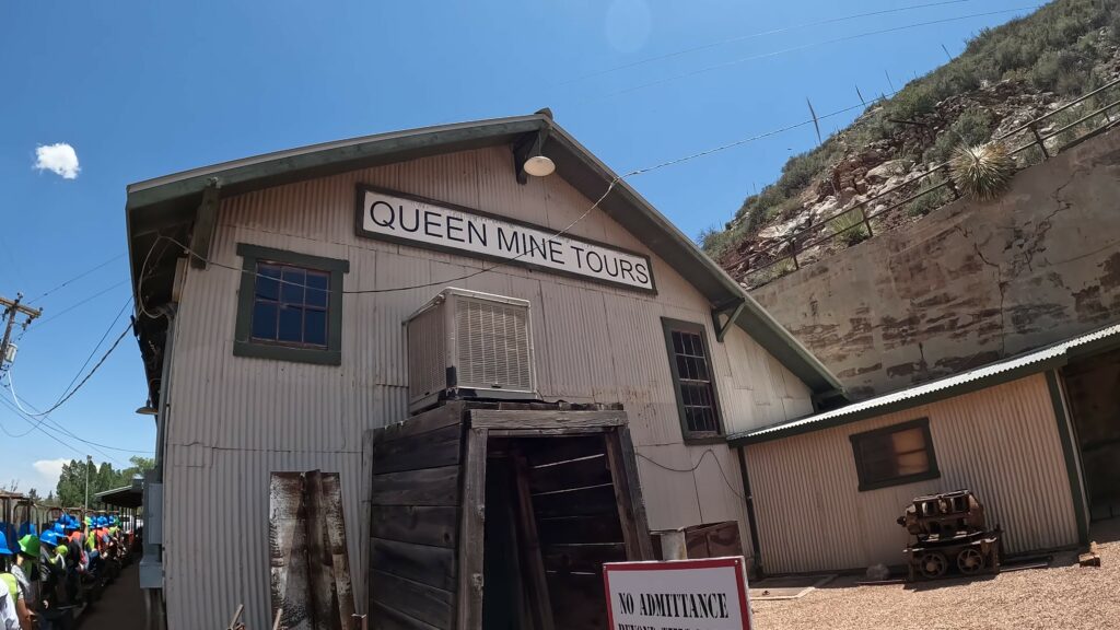 Queen Mine Tour Building