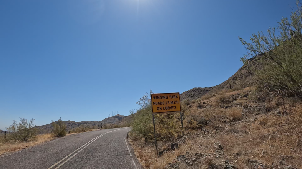 Hikers and Winding Roads