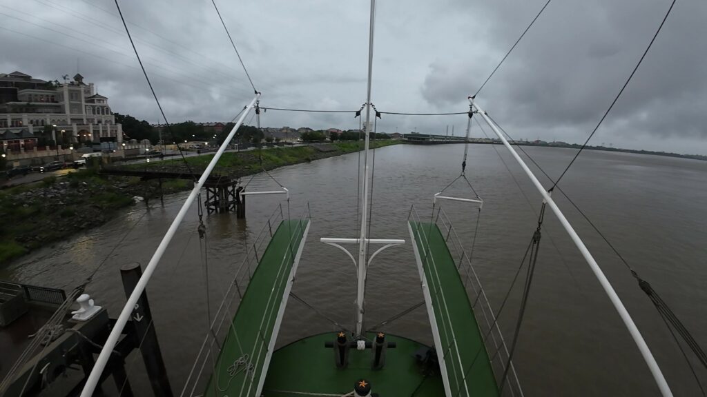 Getting Ready to Cruise the Mississippi River